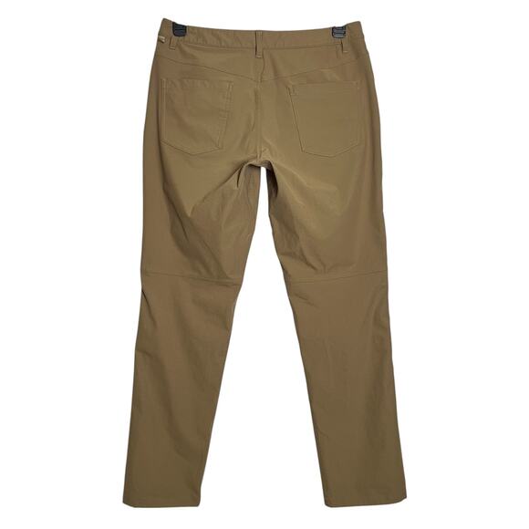 Lululemon ABC Pant Classic Warpstreme MENS 32 x 31 Artifact Brown Chino - Picture 2 of 13